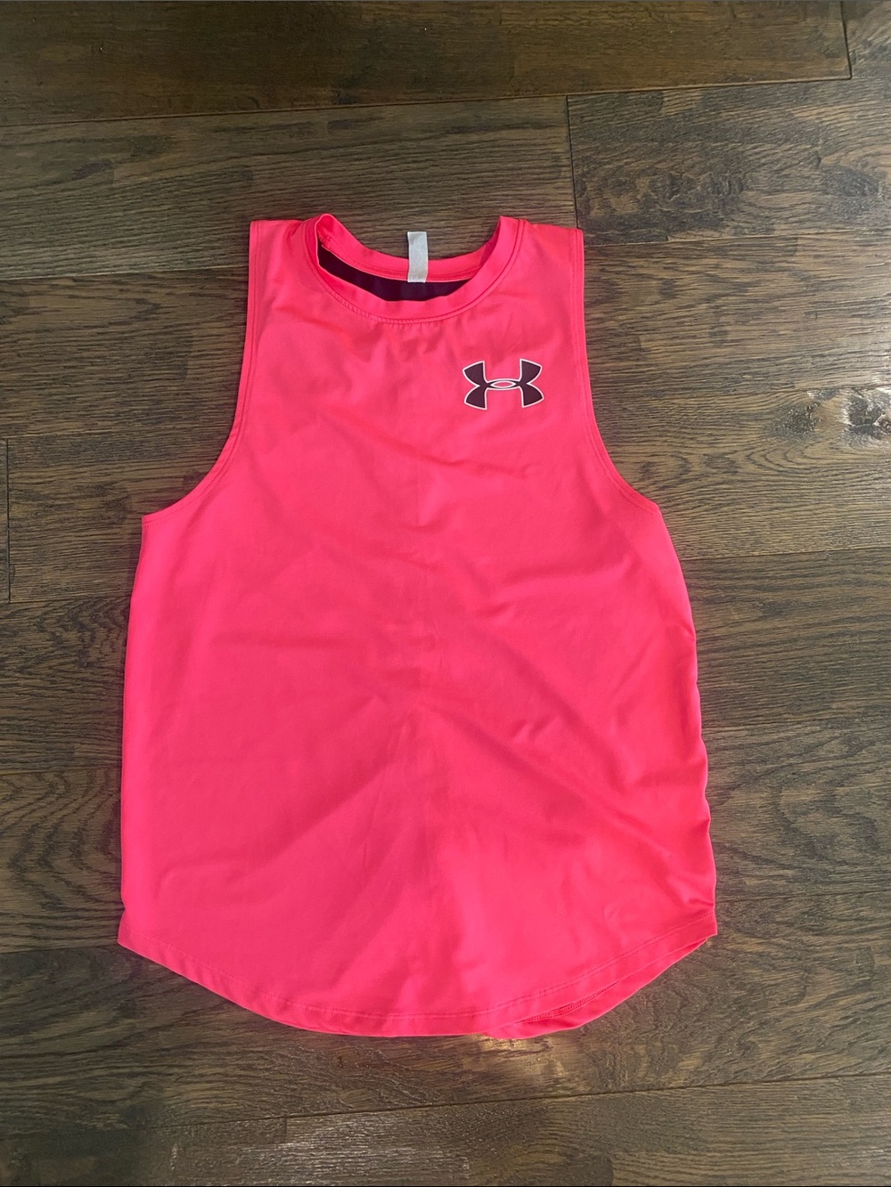 Under Armour Hot Pink Performance Sleeveless Tank